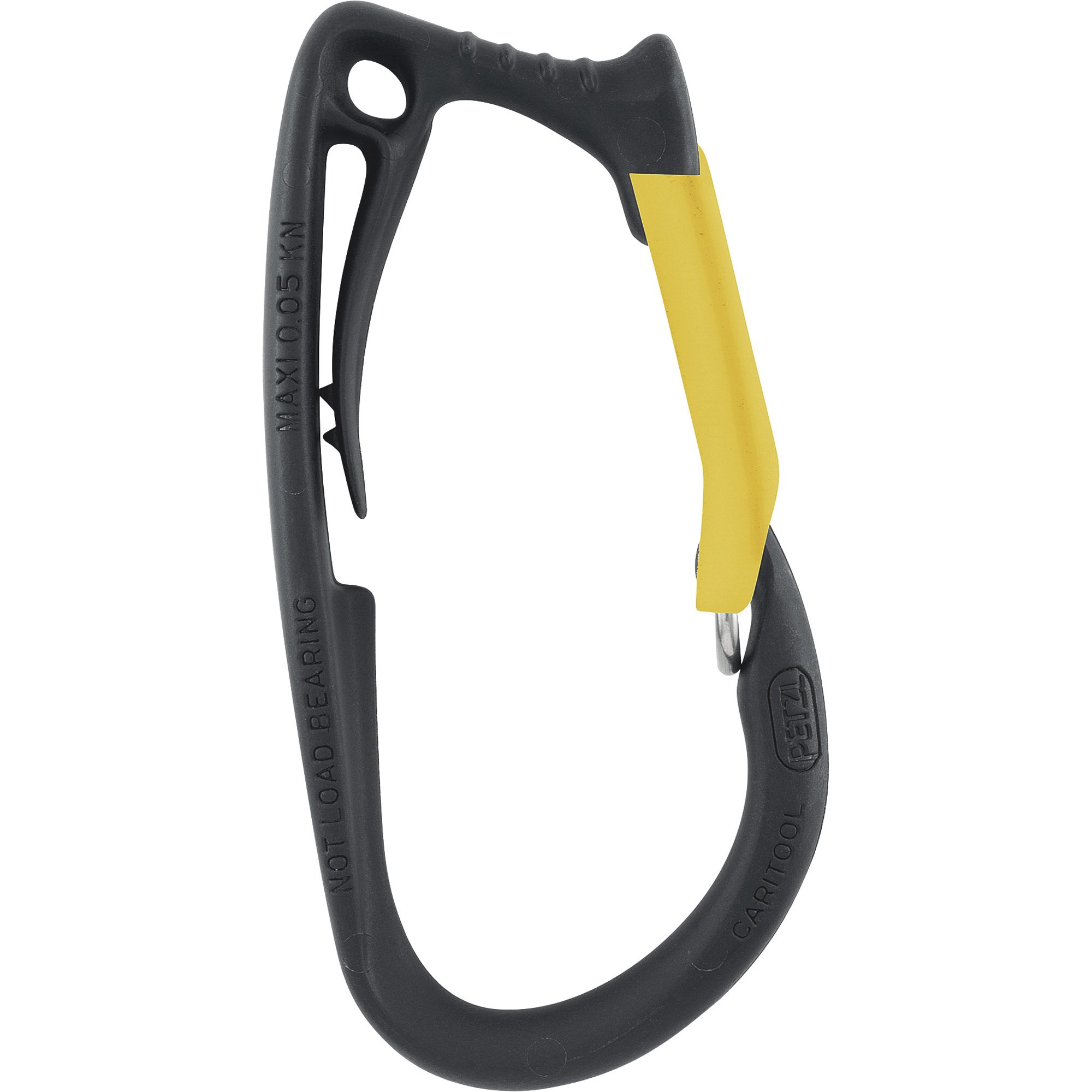 Petzl CariTool Harness Tool Holder — Black/Yellow